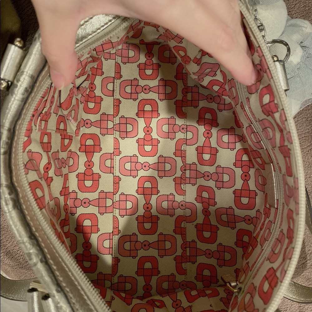 Gucci gold monogram Guccissima GG handbag - Picture 7 of 7